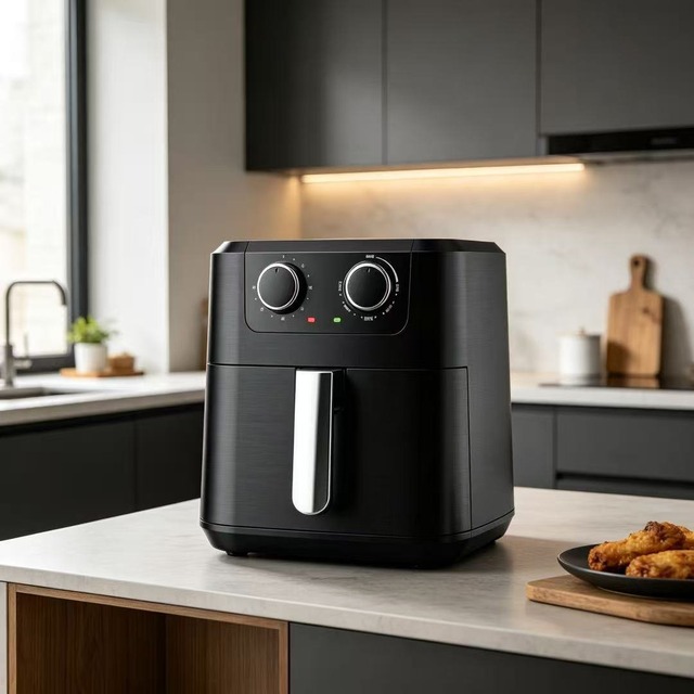 .norm 场景图.jpg Golenda Air Fryer 5L Single Pot with Rack | Flat Pot