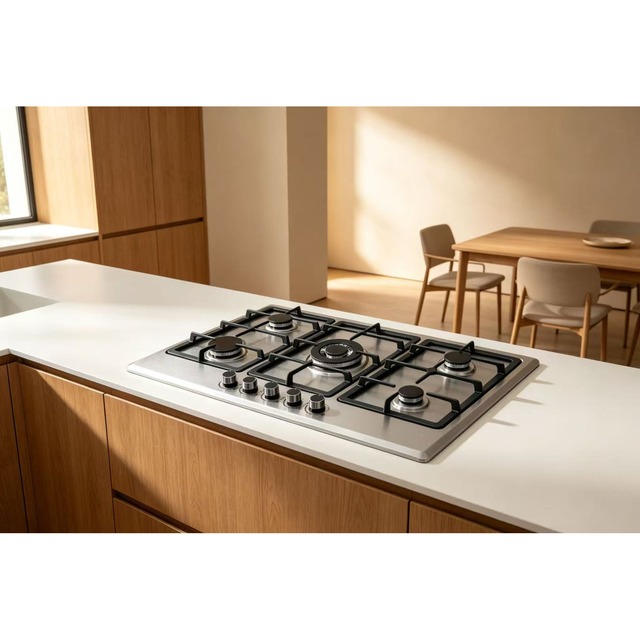 .norm 场景图.jpg Golenda Gas Hob Built-in Gas Cooktop 5 Burner | Triple Ring Wok