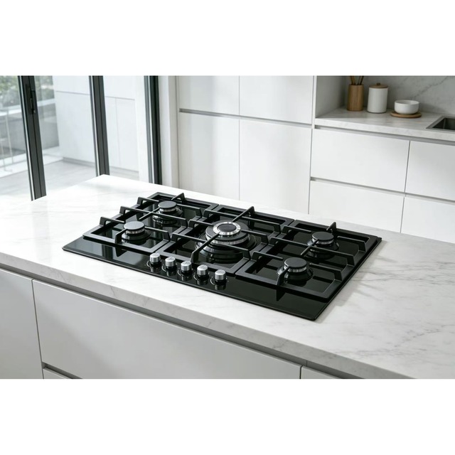 .norm 场景图.jpg Golenda Gas Hob Built-in Gas Cooktop 5 Burner Triple Ring Wok