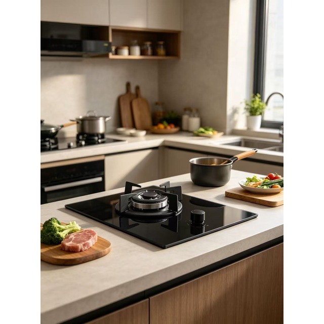 .norm 场景图.jpg Golenda Gas Hob Built-in Gas Cooktop Tempered Glass | NG/LPG | 300*510mm