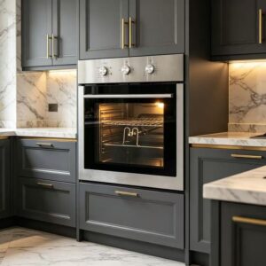 Golenda 2200W 80L Stainless Steel Built-In Oven