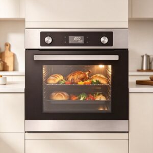 Golenda 2900W 61L Glass Built-In Oven | OEM Factory