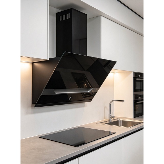 .norm 效果图.jpg Golenda 850m3/h Range Hood Touch Control Wall Mounted | LED Lighting