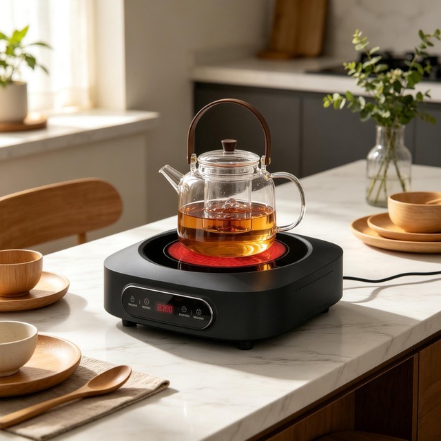 Golenda 800W Portable Infrared Cooktop Touch Control | Timer