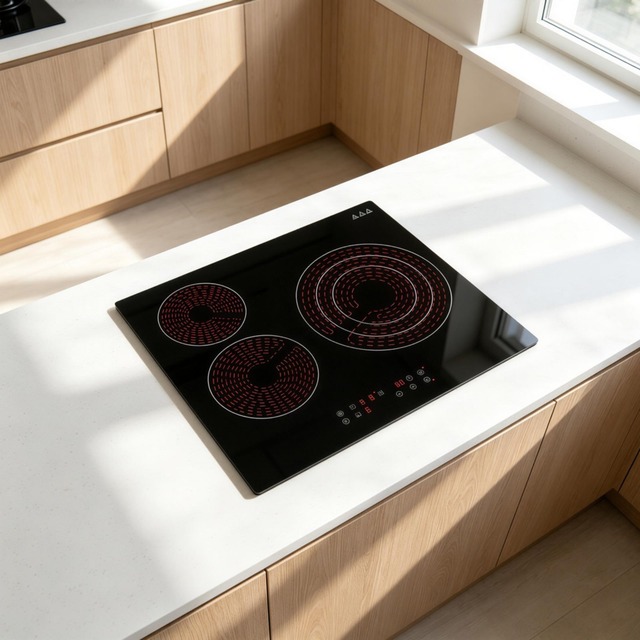 .norm 效果图.png Golenda 5700W Built-in Infrared Cooktop | 3 Zone Touch Control | 99min Timer