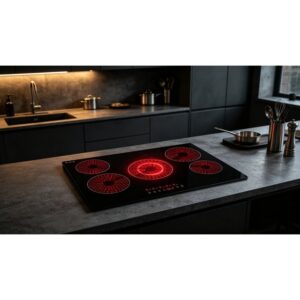 Golenda 8200W 5-Zone Built-In Infrared Cooktop