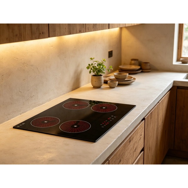 .norm 效果图.png Golenda 6000W Built-in Infrared Cooktop Touch Control 4 Zone | 9 Power Levels