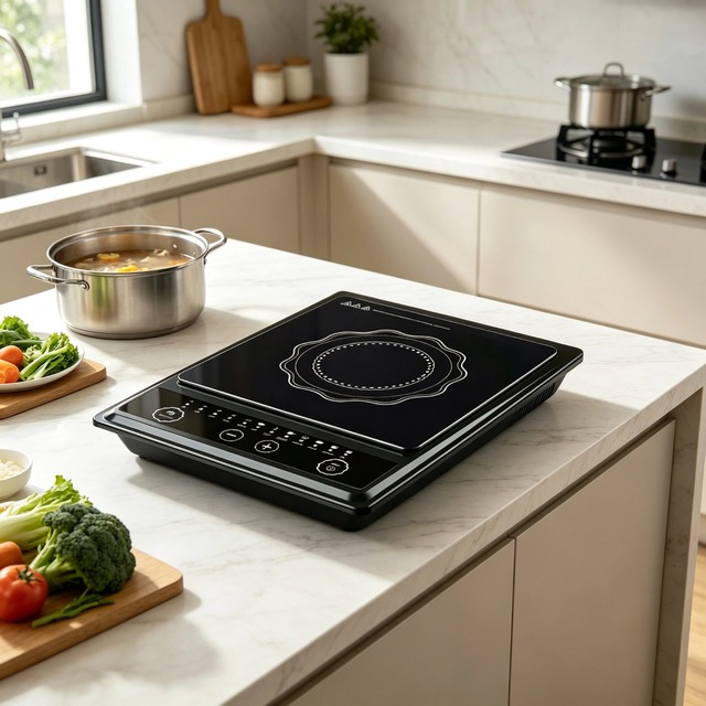 .norm 效果图.png Golenda 2000W Portable Induction Cooktop Countertop Hob | 4 Key Push Button