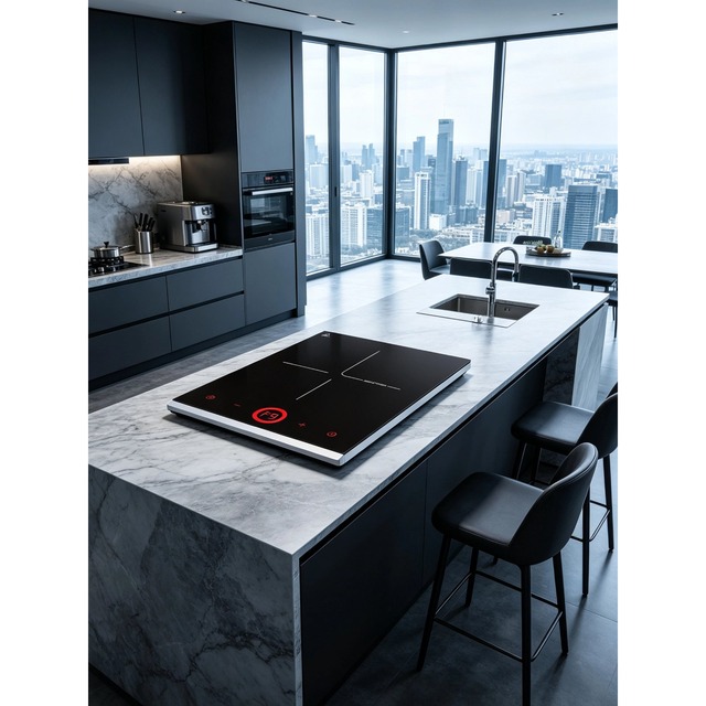 .norm 效果图.png Golenda 2000W Portable Induction Cooktop Touch Control | 4 Keys