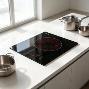 Golenda 2000W 1-Zone Built-In Infrared Cooktop