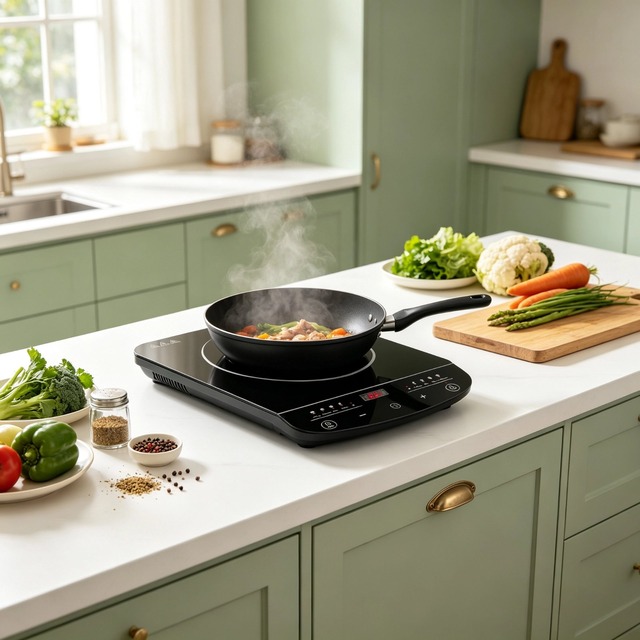 Golenda 2000W Portable Induction Cooktop Touch Control Timer