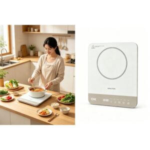 Golenda 2100W Portable Induction Cooktop Touch Control | Countertop Hob