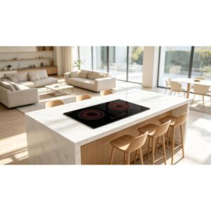 Golenda 4400W 2-Zone Built-In Infrared Cooktop