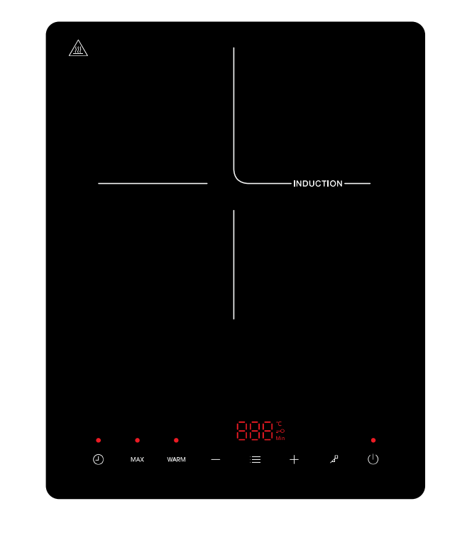 Golenda BI-31A10-I | Touch Control, 10 Power Levels | CB & GS & EMC & LVD & BSCI & RoHS & Reach Golenda CHK-C2112-EU 2000W Portable Induction Cooktop | Touch Control | CE Certified
