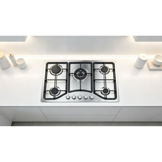 Golenda Gas Hob Built-In Gas Cooktop Stainless Steel NG/LPG | 760*510mm