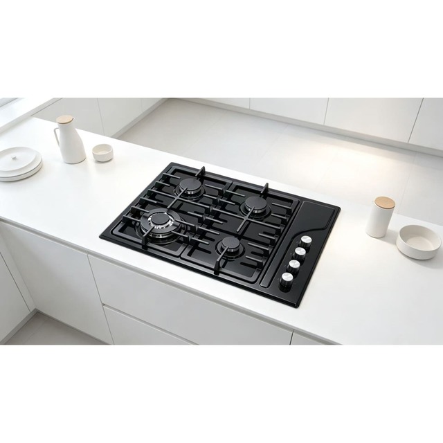 Golenda Stainless Steel 4-Burner Gas Hob | OEM Factory
