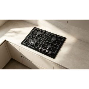 Golenda Stainless Steel 4-Burner Gas Hob | Factory Direct