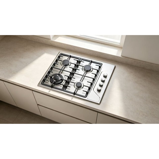 Golenda Gas Hob Built-in Gas Cooktop Stainless Steel | DC/AC Ignition