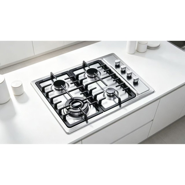 Golenda Gas Hob Built-in Gas Cooktop Stainless Steel | NG/LPG | 590*510mm