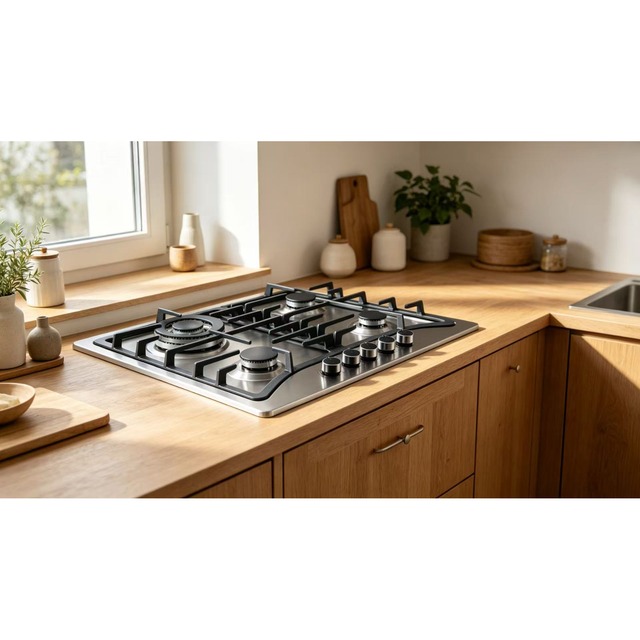 Golenda Gas Hob Built-In Gas Cooktop Stainless Steel NG/LPG | 590*510mm