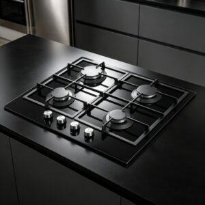 Golenda 3.3kW Tempered Glass 4-Burner Gas Hob | OEM Factory