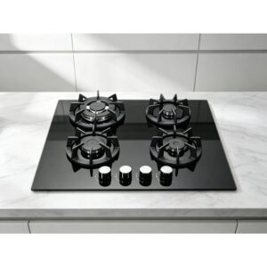 Golenda 3.3kW Tempered Glass Gas Hob | Wholesale Supplier