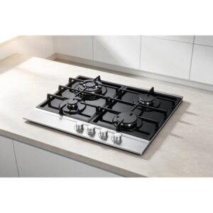 Golenda 3.3kW Tempered Glass 4-Burner Gas Hob | OEM Factory