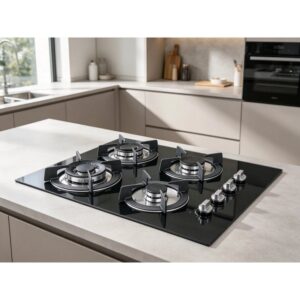 Golenda 1.0kW Cast Iron 4-Burner Gas Hob | Factory Direct