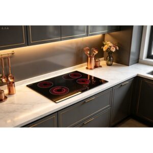 Golenda 6400W 4-Zone Built-In Infrared Cooktop