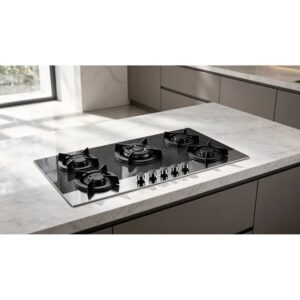 Golenda 3.3kW Tempered Glass 5-Burner Gas Hob