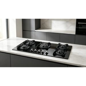 Golenda 3.3kW Tempered Glass 5-Burner Gas Hob