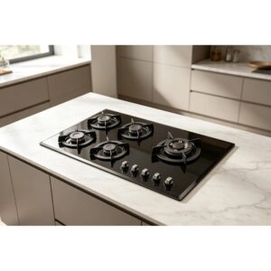 Golenda 3.3kW Cast Iron 5-Burner Gas Hob | Factory Direct