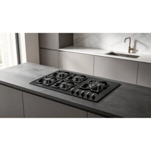 Golenda 1.0kW Tempered Glass 5-Burner Gas Hob