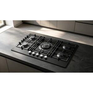 Golenda 3.3kW Cast Iron 5-Burner Gas Hob | OEM Factory