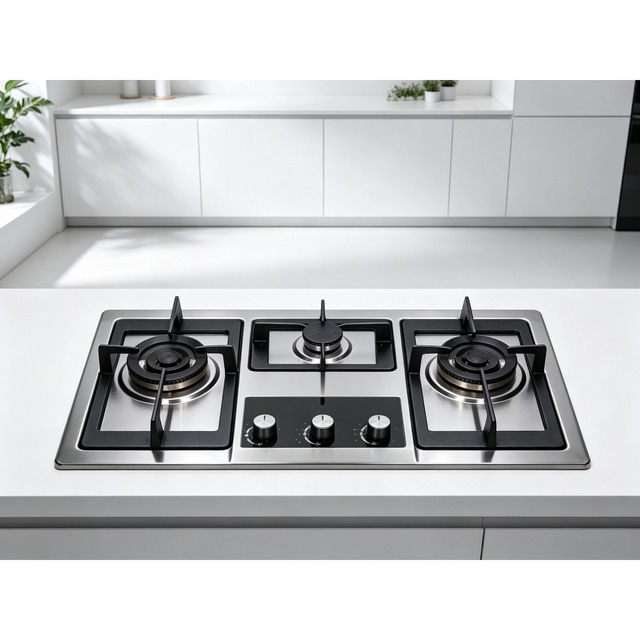 Golenda 4.5kW Built-in Gas Hob Cast Iron Support | LPG/NG