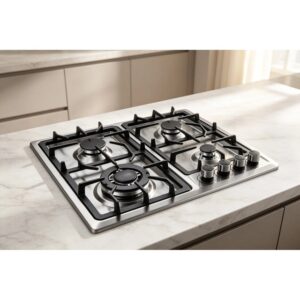 Golenda 3.3kW Cast Iron 4-Burner Gas Hob | OEM Factory