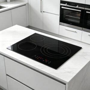 Golenda 5700W Ceramic Glass 3-Zone Built-In Infrared Cooktop
