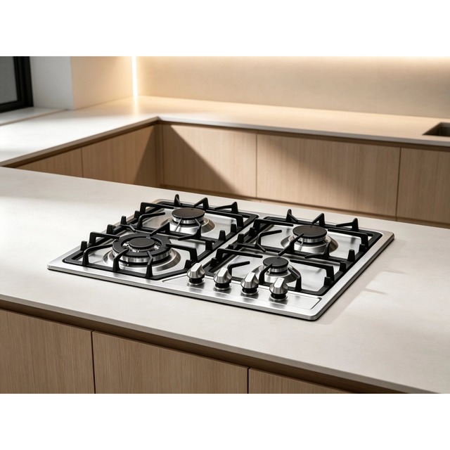 Golenda 1.0kW Cast Iron 4-Burner Gas Hob | OEM Factory