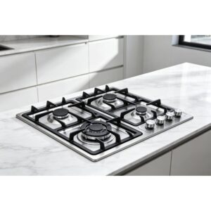 Golenda 1.0kW Cast Iron 4-Burner Gas Hob
