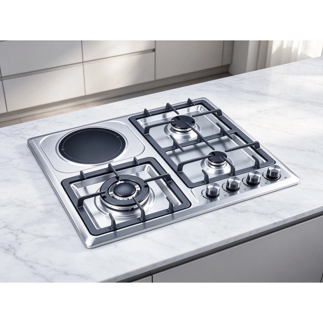 Golenda 3.3kW Stainless Steel Gas Hob | Factory Direct