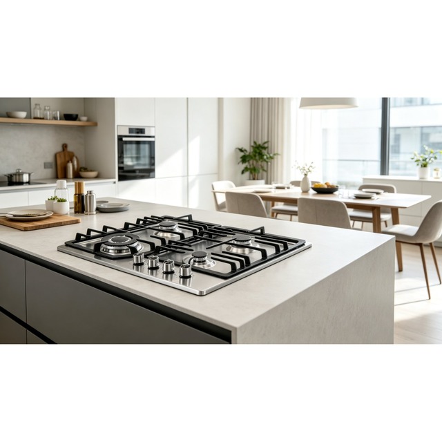 Golenda Stainless Steel 4-Burner Gas Hob | OEM Factory