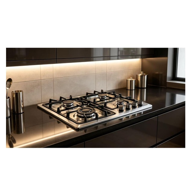 Golenda Gas Hob Built-In Gas Cooktop Stainless Steel NG/LPG | 590*510mm