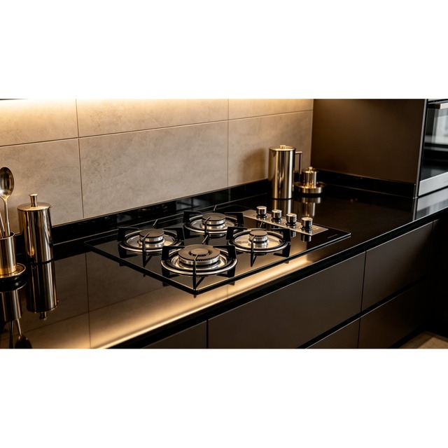 Golenda Gas Hob Built-in Gas Cooktop Tempered Glass | NG/LPG | 600*510mm