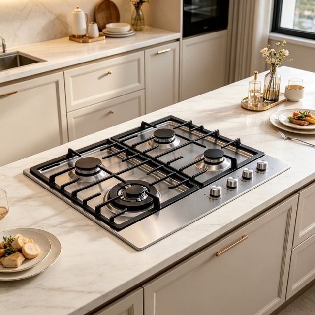 Golenda Gas Hob Built-in Gas Cooktop 3 Burners | Flame Failure Device | NG & LPG