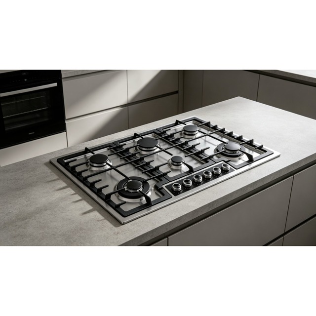Golenda 90cm gas hob 6 burners built-in gas cooktop | Triple Ring