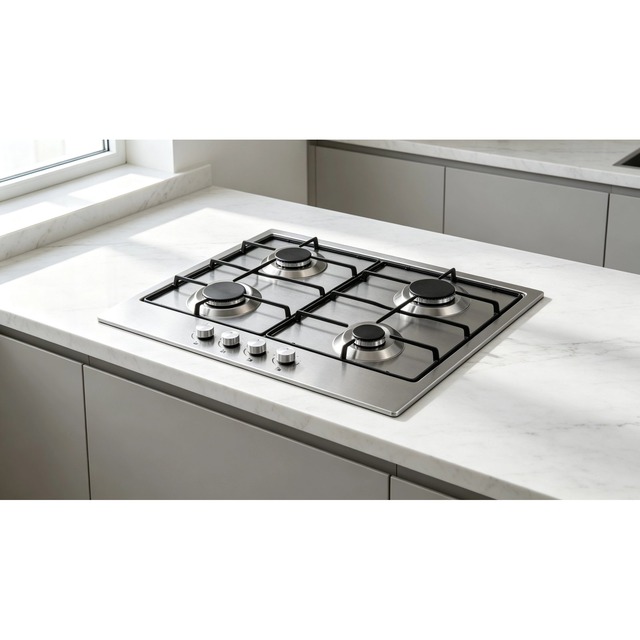 Golenda 7.85kW Gas Hob 4 Zone WOK Burner | Auto Ignition