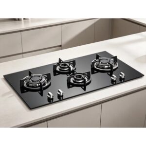 Golenda 3.3kW Tempered Glass Gas Hob | Wholesale Supplier