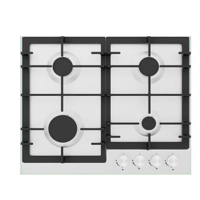 Golenda 1.0kW Cast Iron 4-Burner Gas Hob