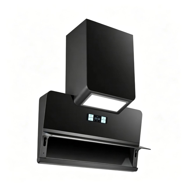 Golenda 1400m3/h Tempered Glass Range Hood