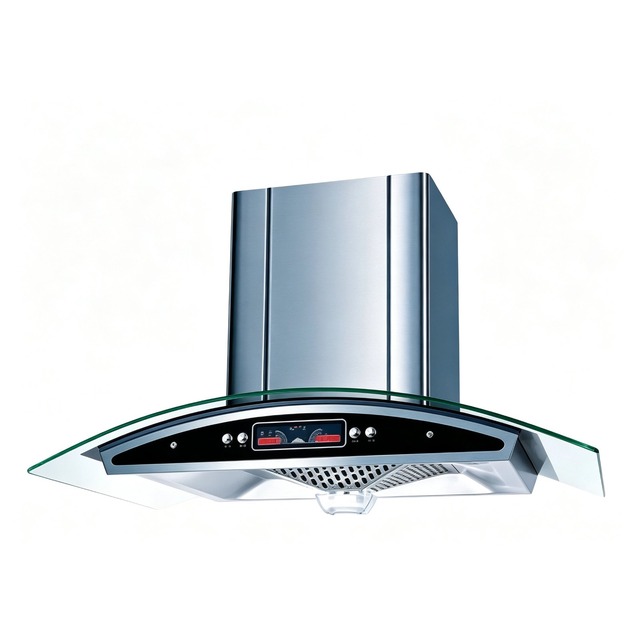 Golenda 860m3/h Tempered Glass Range Hood